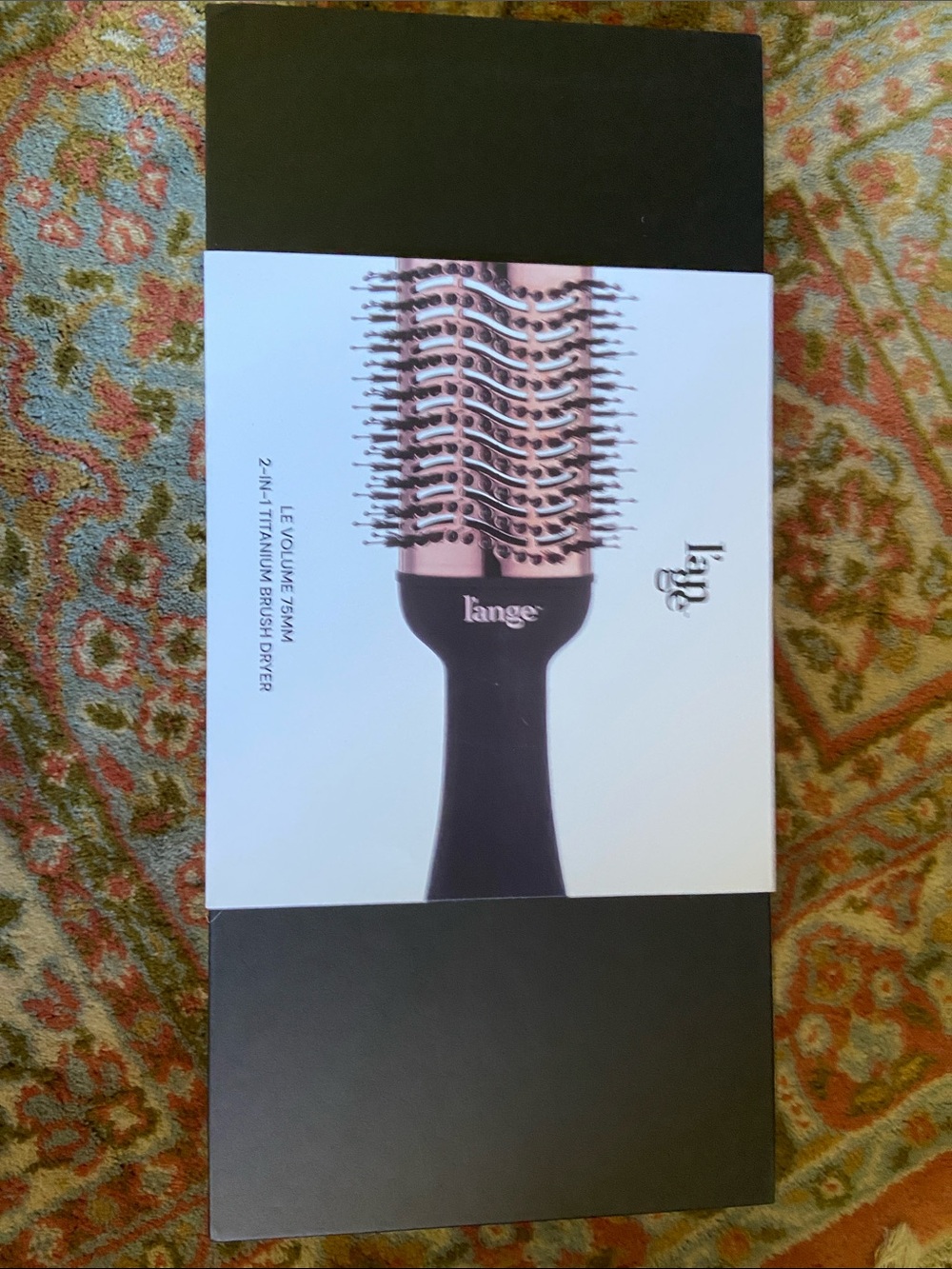 New in box L'ANGE HAIR Le Volume 2-in-1 Titanium Blow Dryer Brush